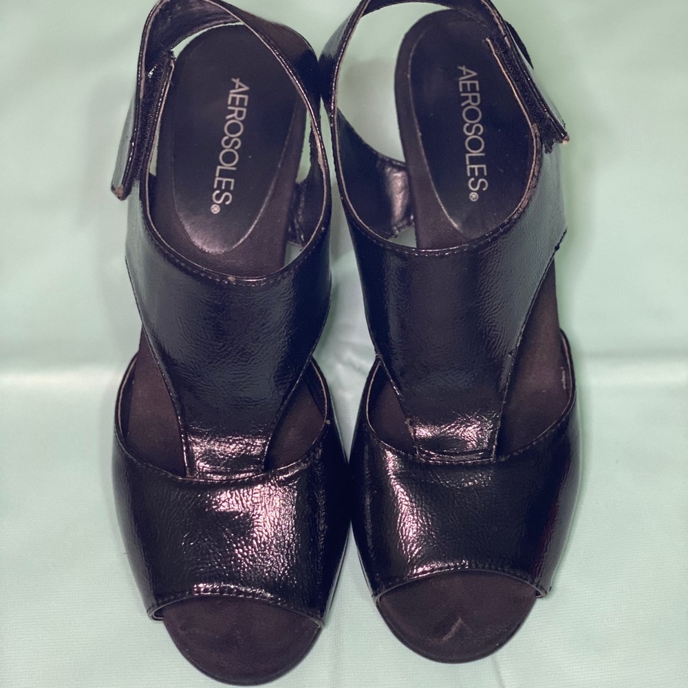 New Aerosoles black sandals.